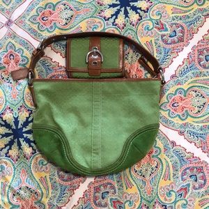 Coach Hobo Small Signature w/ Wallet